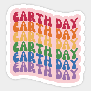 Earth Day Sticker